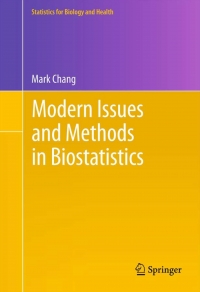 Modern issues and methods in biostatistics