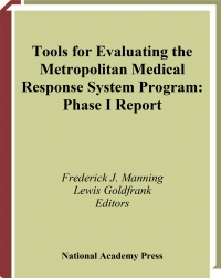 Tools for evaluating the Metropolitan...