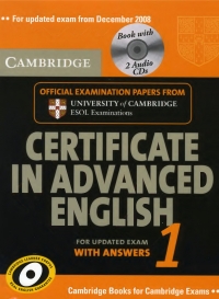 Cambridge certificate in advanced English 